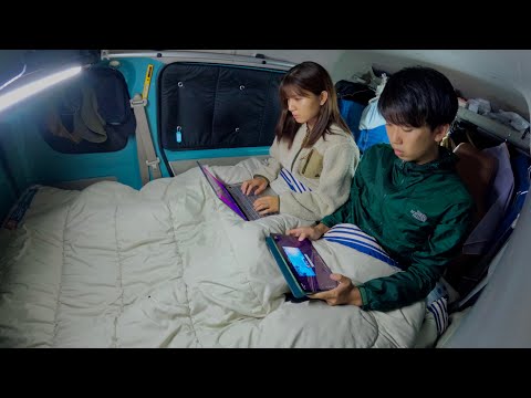 [Subtitle] Campervan Trip in Aomori, Japan | Minivan Life