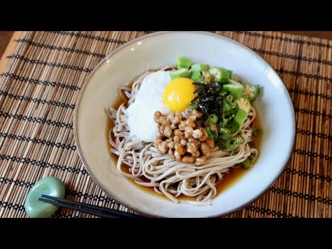 Cold Natto Soba Recipe - Japanese Cooking 101