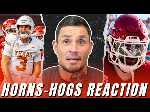 Texas-Arkansas REACTION: Longhorns Impressive or Overrated?