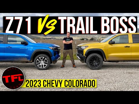 2023 Chevy Colorado Z71 vs. Trail Boss: How MUCH Off-Road Truck Do You Really Need?