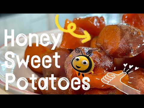 【ENG】 Candied Sweet Potatoes Dessert - Healthy Low Carbs food! #cookingvideo #healthydessert