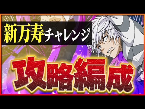 【深遠の万龍】新万寿チャレンジをセルティ×アクセラレータで攻略！大ダメージも受けられる高耐久力！【パズドラ】