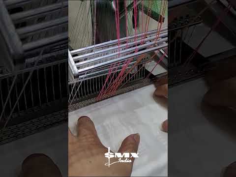 Watch the 33-needle Chain Stitch Smocking Machine weave in this  demo. #automatic #sewingmachine