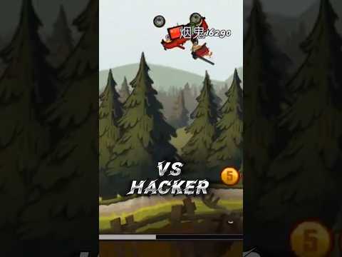 Hill climb racing 2 - Can i Beat Hacker 💀 . #shot #hillclimbracing2  #hcr2