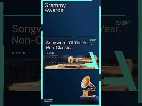 🎉 Congratulations 67th #GRAMMYs Songwriter of the Year, Non-Classical!