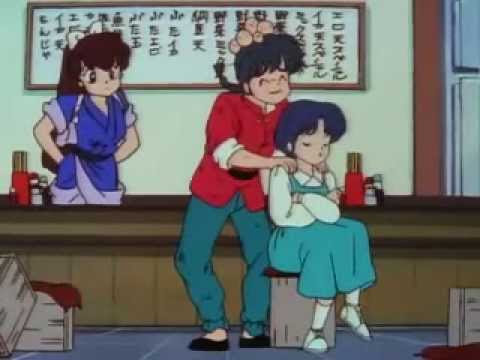 Ranma le ruega a akane