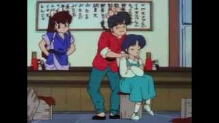 Ranma le ruega a akane