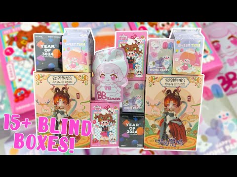 Opening 15+ BLIND BOXES from KikaGoods! PENNY'S BOX DEER BJD, FINDING UNICORN, SIMONTOYS | MMM