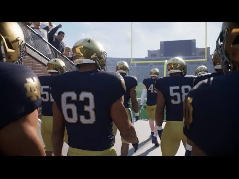 EA Sports College Football 25 First Look Cover & Gameplay Image