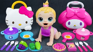 60 Minutes Satisfying Unboxing Kuromi Kitchen Playset, Disney Collection ASMR | Tiny Toys Unboxing