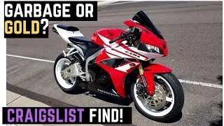 Buying Used Honda CBR600RR on Craigslist: First Ride, Impressions, Walk Around Two Brothers