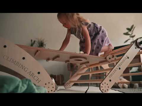 Transformable Indoor Climbing Set by Luula Hilltown Climber