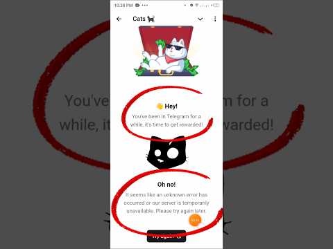 Cats airdrop not opening | cat bot not open | cats unknown error | oh no |cats wallet connect Bitget