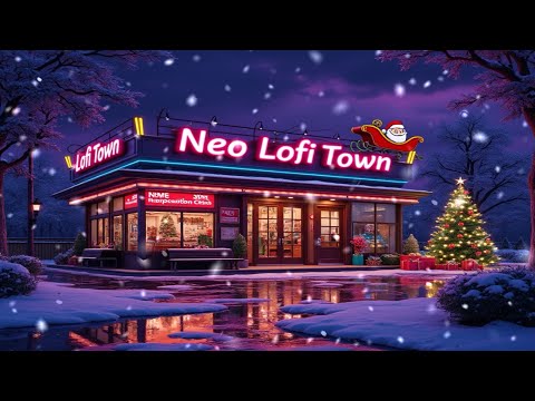 Snowy Christmas Coffee Shop Vibes ☕🎄❄️ – Lofi Hip Hop Beats to Chill, Study, and Unwind 🌨️✨🎶