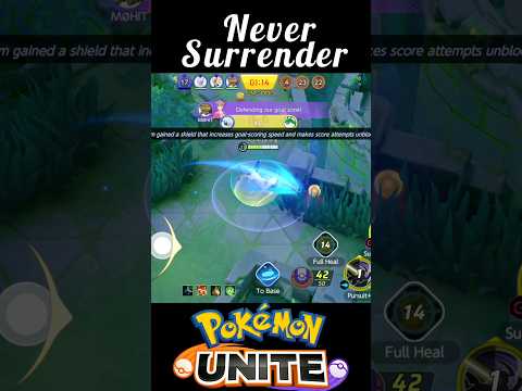 That's why you should never surrender 💪|| Pokemon unite