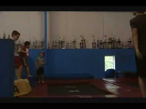 Boys Trampoline at TNT