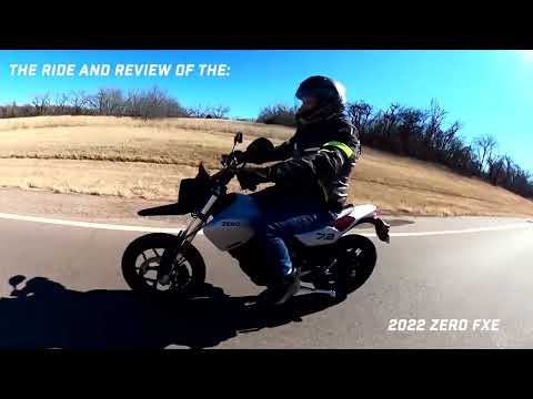 First Ride of the Zero FXE Motorcycle