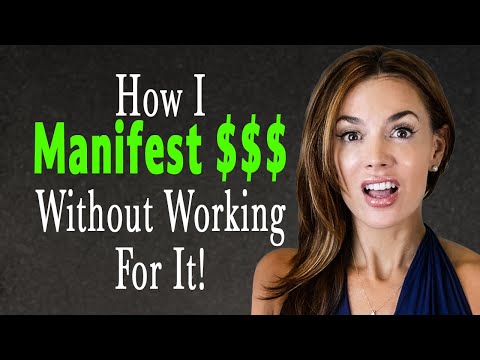 How I Manifest Money WITHOUT WORKING For It! 😎