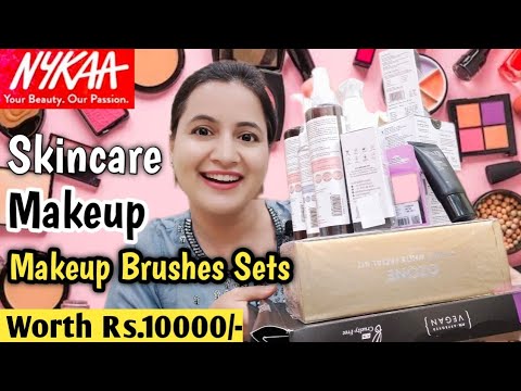 NYKAA Pay Day Sale Haul / Makeup Brushes Sets, Hair Serums, Oil, Facial Kits /Neema's Talk