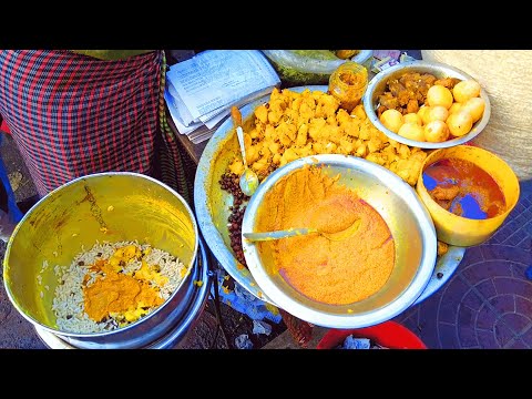 WOW!! Tasty Masala Mix Chicken Liver Jhal Muri Making & Selling | Bangladeshi Street Food