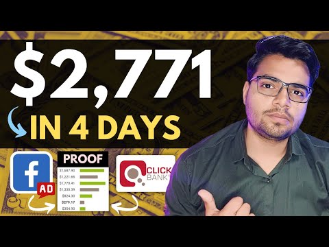 Facebook Ads Made Me $2,771 In 4 Days Without Getting Banned | Affiliate Marketing For Beginners