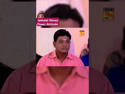 Jethalal Money Power Attitude #trending #attitude  #shortfeed