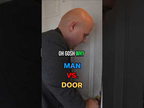 Man Vs. Door!? I Almost Broke My Door!