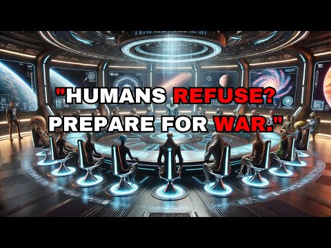 GALACTIC COUNCIL in Turmoil as Humans REFUSE to Negotiate  HFY Sci Fi Stories