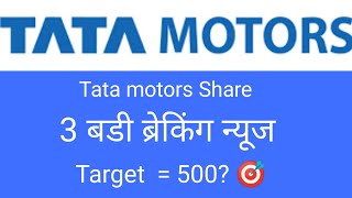 Tata Motor Share News◾Tata Motor Breaking News◾Tata Motor Share