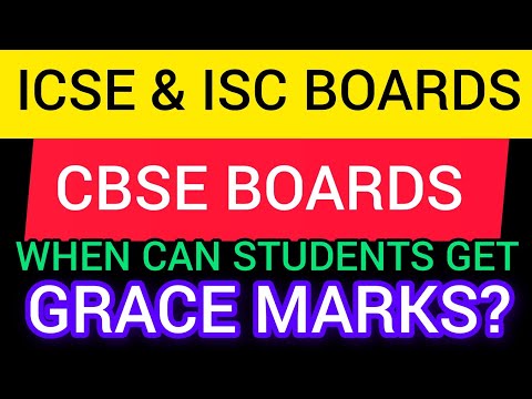 Will The CISCE Award GRACE MARKS To ICSE / ISC Students | CBSE GRACE MARKS |