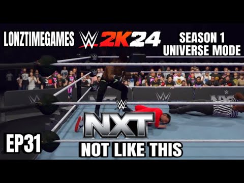 Not Like This |WWE2K24 Universe mode -season 1 EP31