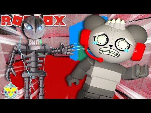 Escaping from ROBOT PRISON on Roblox!