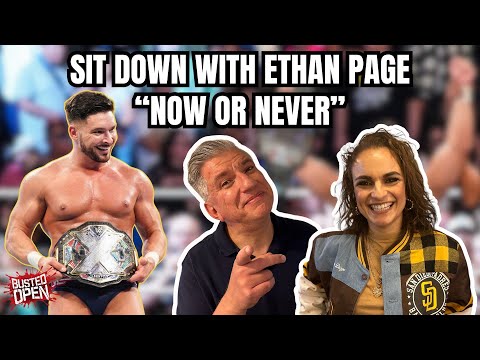 Ethan Page on Working with CM Punk, Being WWE NXT Champ, Trick Williams Match | Busted Open