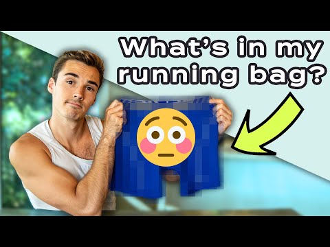 Showing you my marathon gear! What's in my running bag? | Pridefit