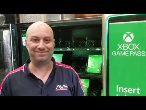 Custom Vending Machine: Microsoft XBOX Game Pass