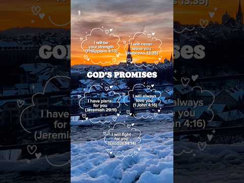 GOD‘s Promises #hopebringer #worshipsongs #bern #happynewyear