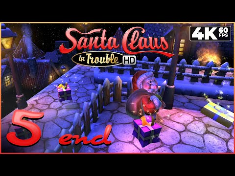 Santa Clause in Trouble HD (PC) - 4K60 Walkthrough (100%) Chapter 5 - Modern Times (Ending)