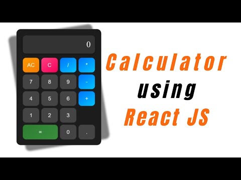 How to Make Calculator Using React JS | Calculator Using React JS