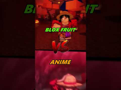 Blox Fruit Vs Anime Comparison New Observation Haki.. #roblox #bloxfruit #bloxfruits