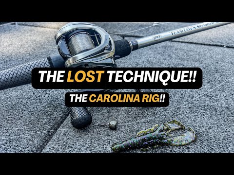 The Lost Technique!! The Carolina Rig!