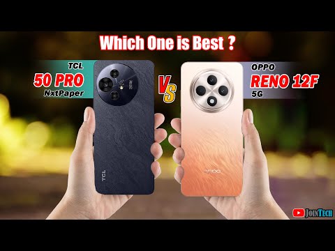 STOP Wasting Your Money on the WRONG Phone! TCL 50 Pro NxPaper Vs Oppo Reno 12F