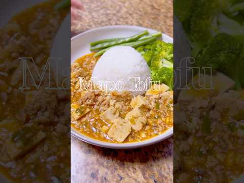 #easyquick #delicious #chicken #mapotofu 🍛🌶️ #tofulover #easyrecipes #vegetarianos #foodshorts