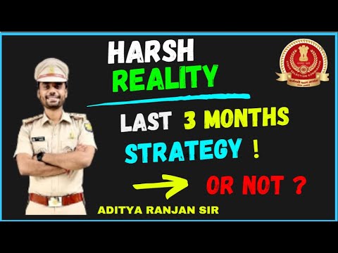 Last 3 Months Strategy For SSC CGL || Harsh Reality Of SSC || Next Year Strategy #ssc