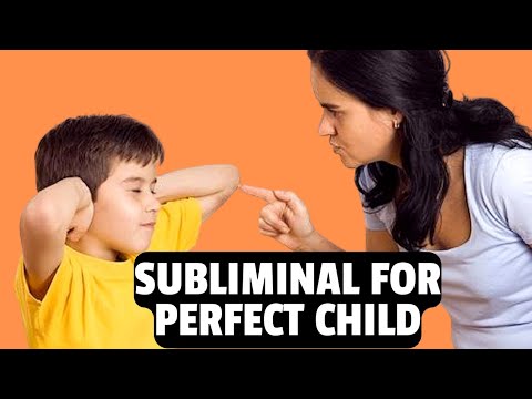 Subliminal for Perfect and Disciplined Child