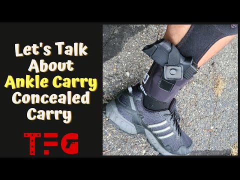 Let's Talk About "Ankle Carry" Concealed Carry - TheFirearmGuy