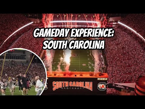 I experienced a night game at South Carolina and FIELD STORMING after beating no. 10 Texas A&M 🤯