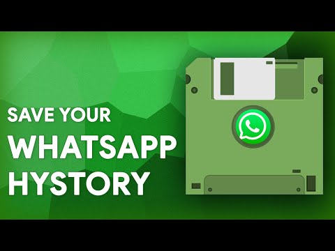 How to Save Your Whatsapp Chat History 📱