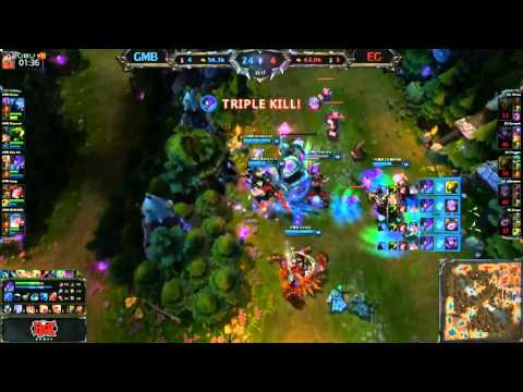 Penta Kill alexIch Gambit Gaming vs Evil Genius LCS EU W8D1