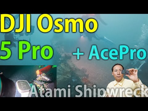 熱海沈船ダイビングに DJI Osmo Action 5 Pro でチャレンジ + Insta360 Ace Pro 最強 2台体制 [VLOG:236]