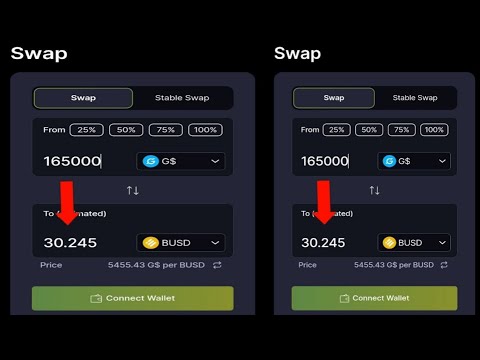 Good dollar | How to swap/sell good dollar on metamask | Swap good dollar to busd #cryptodad